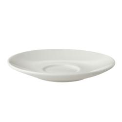 (6 db) BART - Cappuccino csészealj - Ø 15,5 cm - porcelán - Elefántcsont