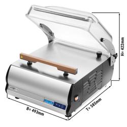 Chamber Vacuum Sealer - 21m³/h - 750W - Digital - Benchtop