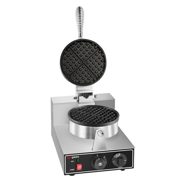 Waffle iron - Single - Manual - 1.3 kW - Shape: Round - Ø 180 mm