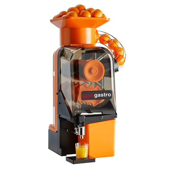 Espremedor elétrico de laranja - laranja - alimentação automática - incl. torneira de drenagem ajustável