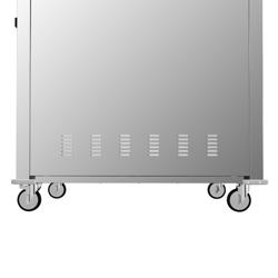 Chariot de banquet PREMIUM - chauffé - 20x GN 2/1 ou 40x GN 1/1 - Commande numérique