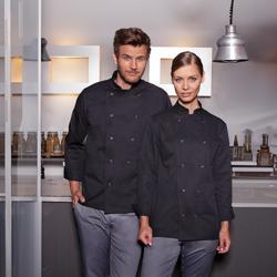 KARLOWSKY | Bluza kucharska Basic- Czarny - Rozmiar: 5XL	