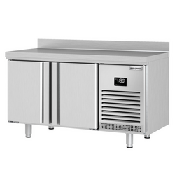 Морозильный стол PREMIUM PLUS - 1468x600 мм - с 2 дверями и бортом
