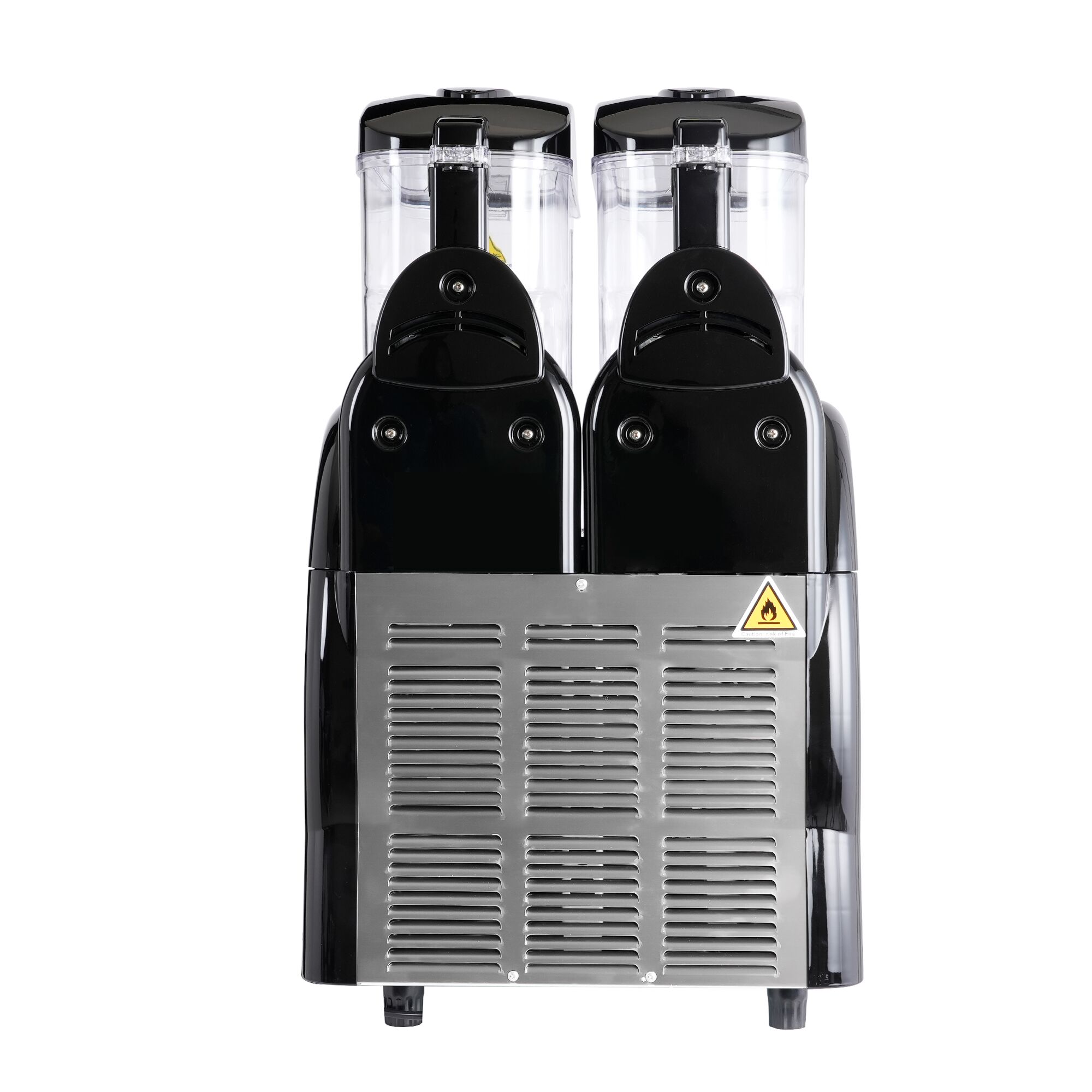 Machine à granita Professionnelle - 2x 12L - 880W - Noir