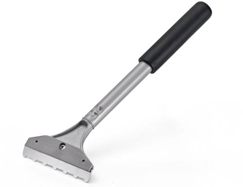 Grattoir - 87x348x40mm - Inox avec poignée en plastique
