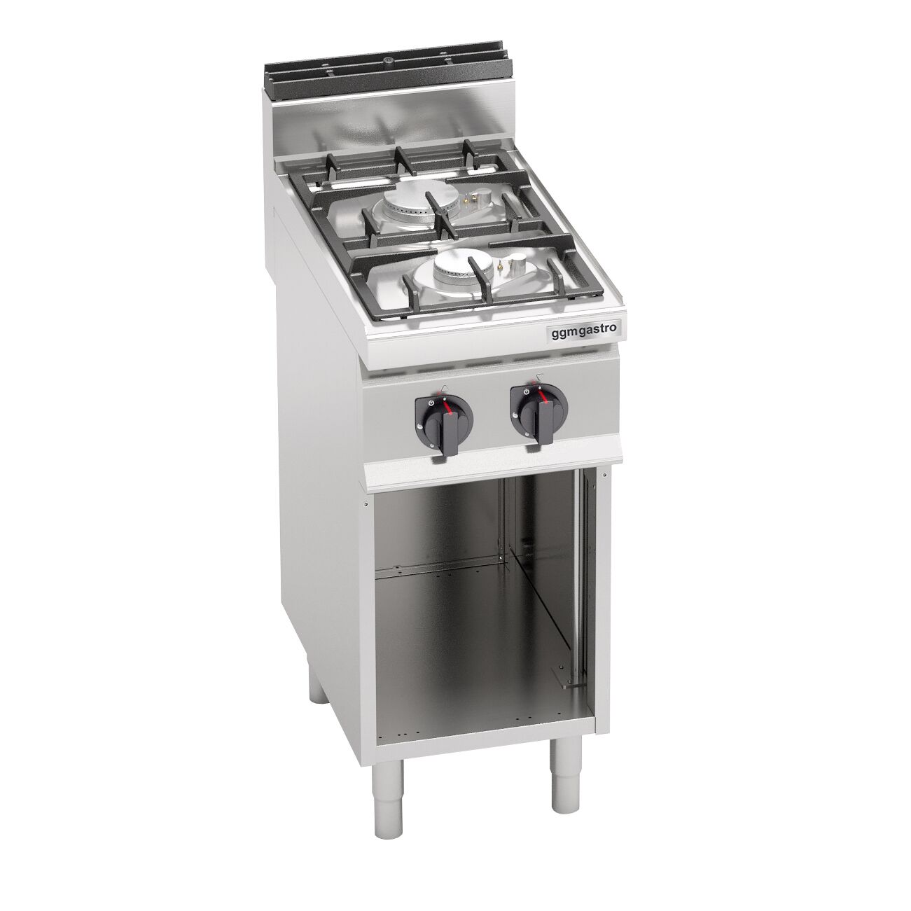 Fourneau à gaz – 9,5 kW – 2 brûleurs