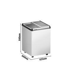 LIEBHERR | Zamrażarka skrzyniowa - 121 litrów - z aluminiową przesuwaną pokrywą - Biały