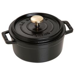 STAUB | LA COCOTTE - Kookpot - Ø 120mm - Gietijzer - Zwart