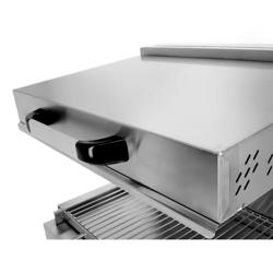Four pita électrique / Salamandre à levage SPÉCIAL - 3 kW - 220 volts - éléments chauffants réglables en hauteur
