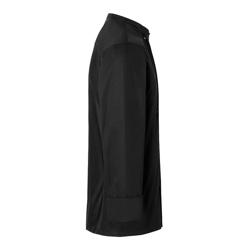 (6 stuks) KARLOWSKY | Lange Mouw Kokshemd - Zwart - maat: 4XL