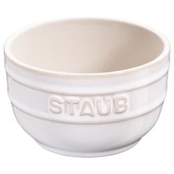 STAUB | CERAMIQUE - Set posudica - 2 komada - Keramika - Bijela slonovača 