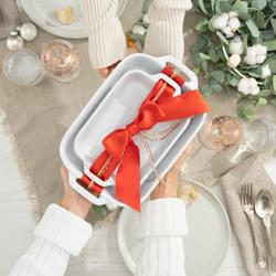 STAUB | CERAMIQUE - Πιάτο γιουβέτσι - 200x160mm - Κεραμικό - Αγνό λευκό