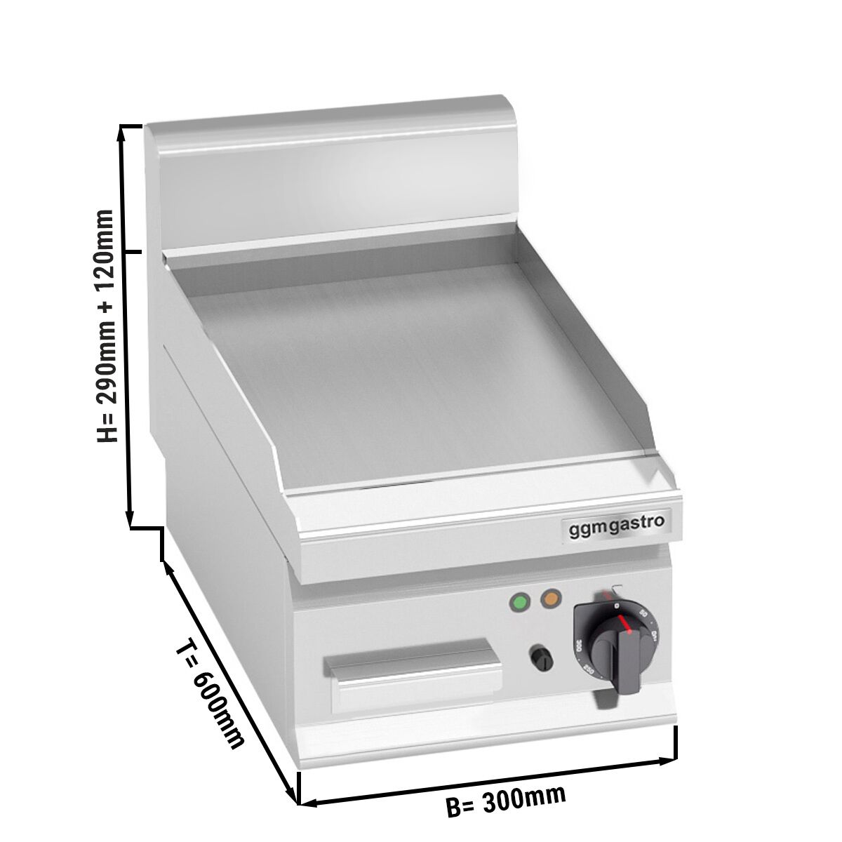 Plaque de cuisson électrique - 4 kW - lisse
