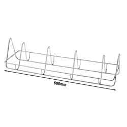 Commercial Insert basket, coarse – stainless steel - for EM420 chicken rotisserie grills