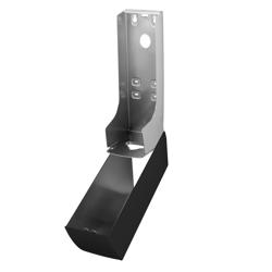 AIR-WOLF | Single-Sheet Toilet Tissue Dispenser – 750-sheet - wall-mount - stainless steel - matte black