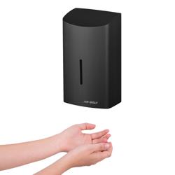 (2 pieces) AIR-WOLF | Automatic Hand Dryer – Matte Black - 342–414 km/h - 325–500 W - 90–300 W Heater - 74 dB - IR Sensor