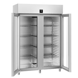 LIEBHERR | Hűtőszekrény rozsdamentes acél PERFECTION - 1096 liter - GN 2/1 - rozsdamentes acél belső - 2 üvegajtóval