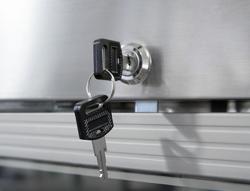 Frigorifero di stoccaggio ECO in acciaio inox - 400 litri - con 1 porta in vetro