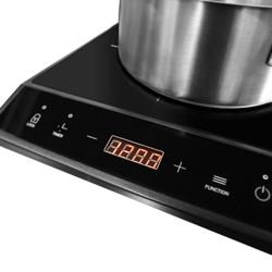 (2 stuks) Inductiekookplaat - 2-delig - 605x360x63mm - 3,5 kW - 2 kookzones rond