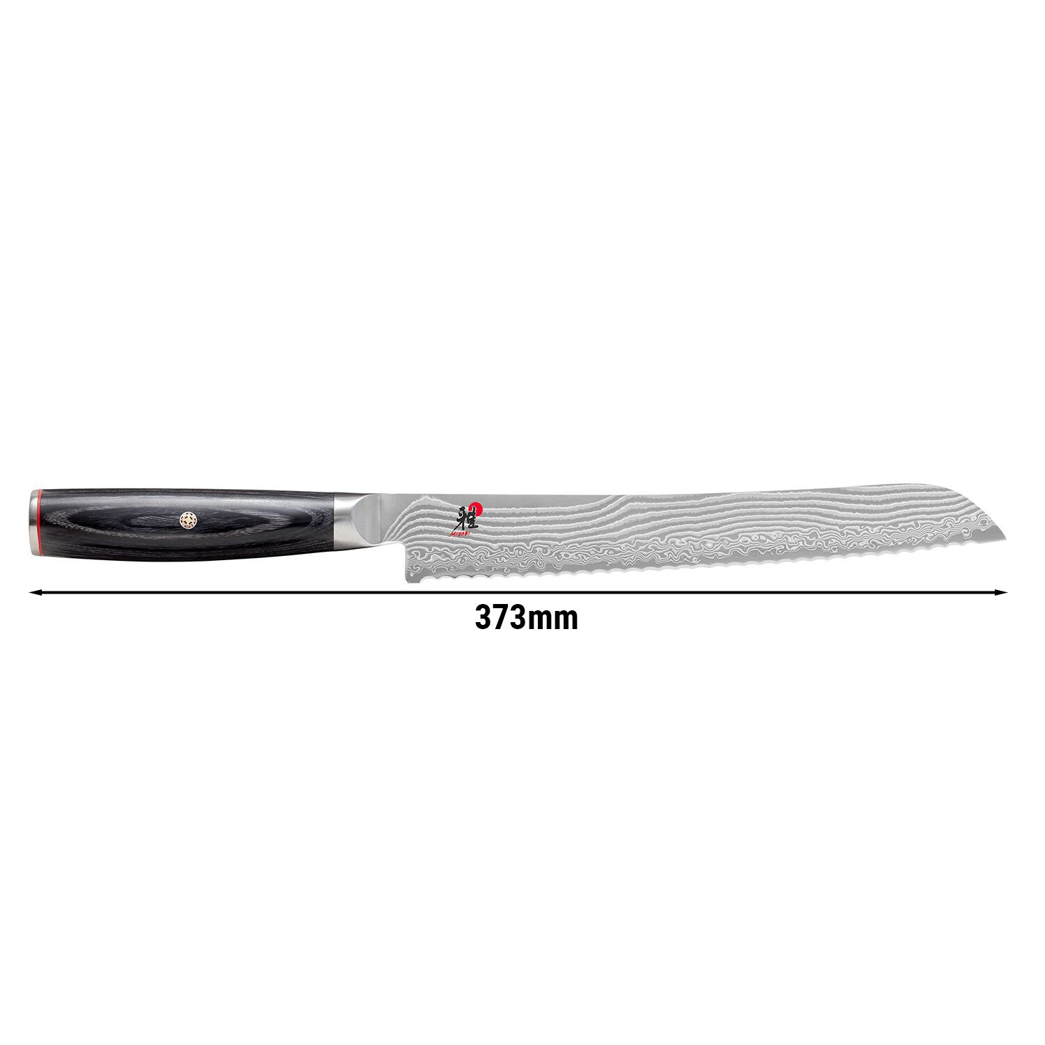 MIYABI | 5000 FC-D - Couteau à pain - avec lame dentelée - Lame: 240 mm