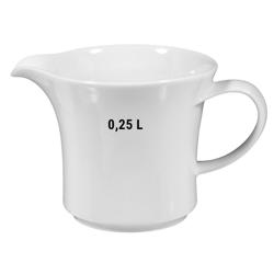 (1 pièce) SELTMANN WEIDEN | Verseuse 0,25 litre - Blanc/Uni         