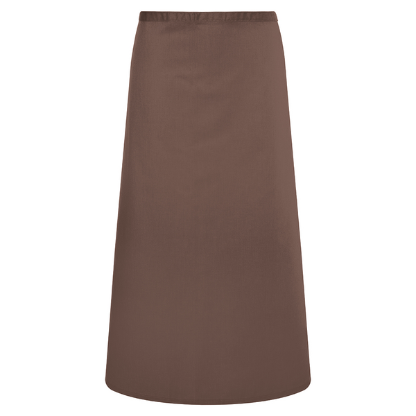 KARLOWSKY | Bistro schort Basic - Lichtbruin