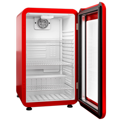 Minibar koelkast - 500mm - 120 liter - met 1 glazen deur