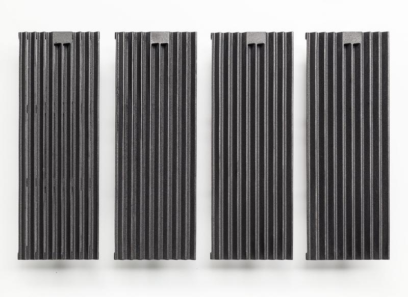 (4 stuks) Grillrooster - 175x515x(H)48mm - gietijzer - voor lavasteengrills - passend voor GLB473G, GLB479G & GLB479-T