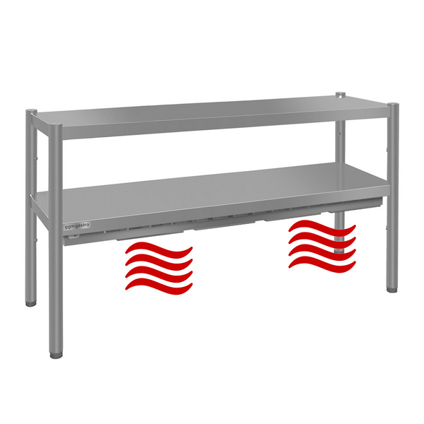 Warmtebrug ECO - 1600x370mm - met 2 planken - Hoogte: 725mm