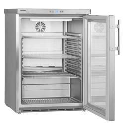 LIEBHERR | Unterbau-Kühlschrank Edelstahl PREMIUM -  148 Liter - mit 1 Glastür