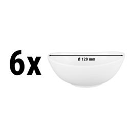 (6 pieces) SELTMANN WEIDEN | Oval Porcelain Sauce & Dip Bowls – 120×95 mm - White