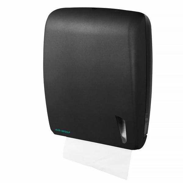 AIR-WOLF | Distributeur d'essuie-mains en papier – pour 750 feuilles – plastique ABS – anthracite         