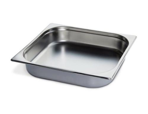 Kantin i rostfritt stål GN 2/3 - Djup: 66 mm