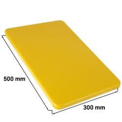 Schneidebrett - 300x500mm - HACCP-Konform - Gelb