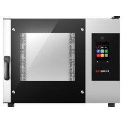 Forno combinato a vapore per panificazione-Elettrico-Forno combinato a vapore - Touch screen - 7" display TFT touch - 4x EN 600x400 - incl. Sistema di lavaggio