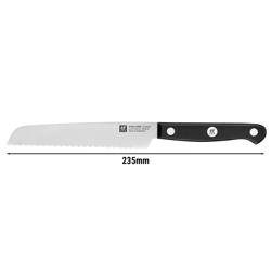 ZWILLING | GOURMET - Universeelmes met gekartelde rand - Mes: 130mm