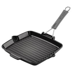 STAUB | GRILL PANS - Grillpan - 240x240mm - Gietijzer - Zwart