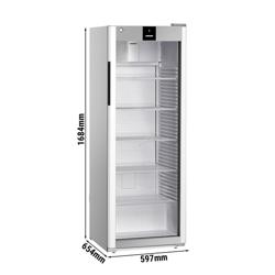 LIEBHERR | Kühlschrank PERFORMANCE - 347 Liter - Innen Kunststoff - mit 1 Glastür - Grau