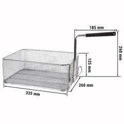 Košara za friteze - 18 litara - Za plinske & električne friteze 700 Serija