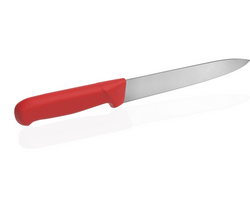 Faca trinchante - 20 cm – Vermelho