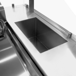 Stație mobilă de gătit - incl. fierbător pentru paste, masina de gatit electrica si bain-marie