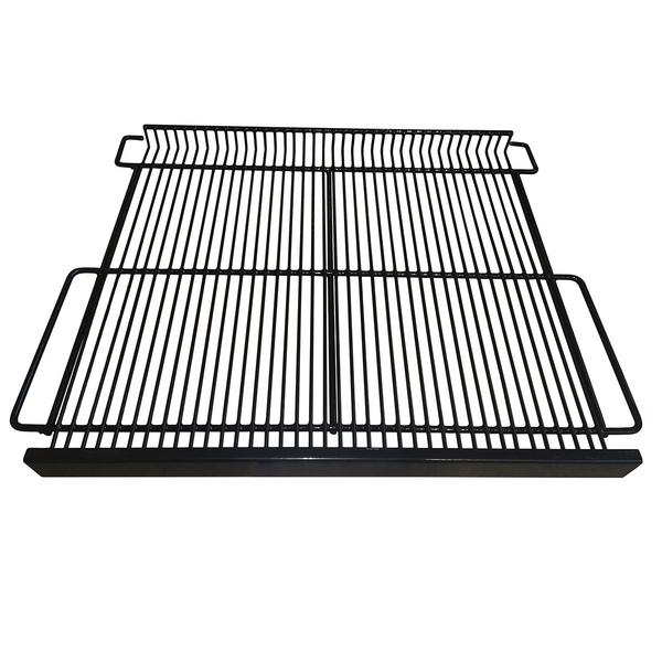 Legrooster - 531x443mm - voor WKFA400 - passend voor WKFA800 - hoge draagkracht, hoge stabiliteit, carbon dwarsstrepen