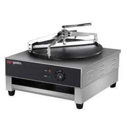 Crêpes-Gerät - mit 1 Platte - Ø 400mm inkl. Teigverteiler