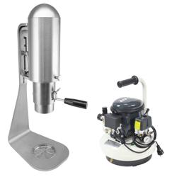 Máquina para helado tipo espagueti UNICA con extrusor de espagueti con tapa - de sobremesa - acero inoxidable - con compresor - neumática - regulador de velocidad - profesional