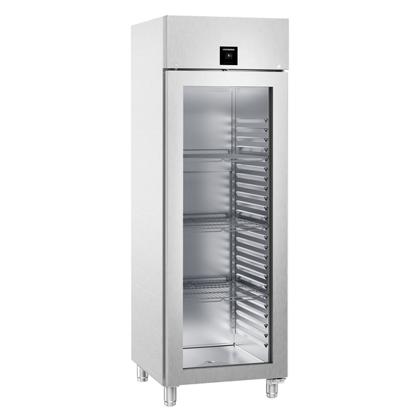 LIEBHERR | Buzdolabı paslanmaz çelik PERFORMANCE - 486 litre - GN 2/1 - paslanmaz çelik iç kısım - 1 cam kapılı
