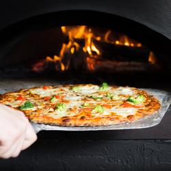 Pelle à pizza rectangulaire - Aluminium - 405x455mm - manche 173cm