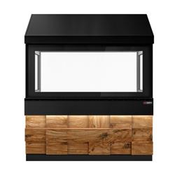 Elemento neutro per griglie a carbone TORONTO - 1900mm - Piano di lavoro in granito nero