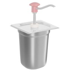 rvs bakken (SEK2) - rvs - 180x165x200mm - 2L - passend voor SEK2