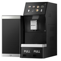 Commercial Bean to Cup Coffee Machine - 16 Drink Options - 10" Touchscreen - incl. Milk Cooler