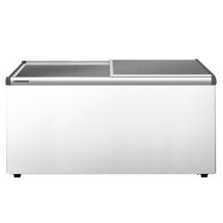 LIEBHERR | Vrieskist - 449 liter - aluminium schuifdeksel - Wit